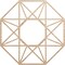 Ekena Millwork Guardian Wood Fretwork Pierced Ceiling Medallion, Alder, 18"OD x 7"ID x 1/4"T CMWP18X18X0250GDAL - alternate 1
